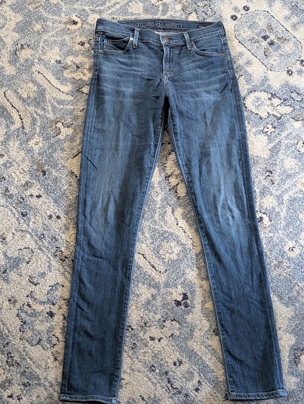 Citizens of Humanity Avedon Skinny Jeans Women's 26 Medium Wash Stretch Denim